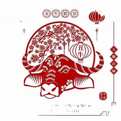 Fortune Ox PNG Images for Celebrating Lunar New Year and Prosperity Themes