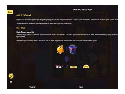 Experience the Enchantment of Magic Piggy: A Captivating Demo for All Ages